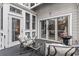 Cozy patio area with comfortable seating and access to the interior at 4396 Baldwin Ave. # 94, Little River, SC 29566
