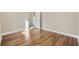 Bedroom featuring wood flooring, white baseboards, and light walls at 455 Blackberry Ln., Myrtle Beach, SC 29579