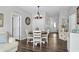 Cozy dining room with luxury vinyl flooring and easy access to other areas of the home at 6208 Sweetwater Blvd. # 6208, Murrells Inlet, SC 29576