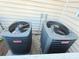 Goodman HVAC units outside a home at 8304 Parasol Ct., Myrtle Beach, SC 29579