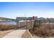 View of a wooden dock with a boat harbor at 129 Marblehead Dr., Little River, SC 29566