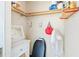 Functional storage space with shelving, hooks, and room for organizing essentials at 1510 S Ocean Blvd. # 101, Surfside Beach, SC 29575