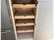 Pantry with pull-out drawers for easy storage and organization at 172 Enclave Pl., Pawleys Island, SC 29585