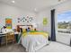 Bright bedroom features fun decor, creating a playful and inviting space at 2027 Copper Creek Loop, Longs, SC 29568