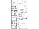 Detailed floor plan displaying the home's layout, including room dimensions and key features at 2027 Copper Creek Loop, Longs, SC 29568