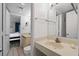 Clean bathroom with view to the bedroom at 210 75Th Ave N # 4033, Myrtle Beach, SC 29572