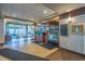 Welcoming hotel lobby featuring a coffee shop and comfortable seating area with tile floors at 2301 S Ocean Blvd. # 825, Myrtle Beach, SC 29577