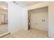Practical laundry room with tiled floors, a utility sink, and washer/dryer hookups at 2505 Redwood St., Georgetown, SC 29440