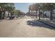 Charming street view with brick-paved road and holiday decorations at 2505 Redwood St., Georgetown, SC 29440