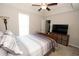 Spacious bedroom with ceiling fan, closet and neutral decor at 3491 Alexandria Ave., Myrtle Beach, SC 29577