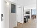 Entryway featuring tile flooring, neutral wall color, and an open door leading to the living area with ocean view at 3601 N Ocean Blvd. # 1840, North Myrtle Beach, SC 29582