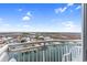 Breathtaking view from a balcony overlooking the marshlands and residential areas at 3601 N Ocean Blvd. # 1840, North Myrtle Beach, SC 29582