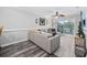 Living room featuring a sectional sofa and access to the outdoor balcony at 4506 W Harbour Ct. # U2, Little River, SC 29566