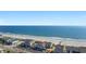 Wonderful aerial showing the beach access of the vacation condos at 515 N Ocean Blvd. # 301, Surfside Beach, SC 29575