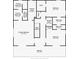 Layout of the floor plan showing the primary bedroom, balcony, and laundry room at 516 S 8Th Ave.S, Surfside Beach, SC 29575