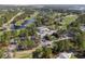 An expansive aerial view of the clubhouse and the golf course at 5215 Southern Trail, Myrtle Beach, SC 29579