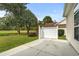 Landscaped backyard features a small lake, and plenty of trees at 5215 Southern Trail, Myrtle Beach, SC 29579