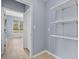 Hallway with closet and shelving at 5215 Southern Trail, Myrtle Beach, SC 29579