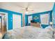 Well-lit bedroom with a closet and windows, offering ample space and natural light at 5520 N Kings Hwy., Myrtle Beach, SC 29577