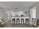 Open kitchen with breakfast bar and bar stool seating, perfect for casual dining and socializing with guests at 5905 South Kings Hwy. # 4309, Myrtle Beach, SC 29575