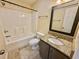 Bathroom with granite vanity and tiled shower-tub combo at 635 Waterway Village Blvd. # 12-I, Myrtle Beach, SC 29579