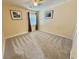 Neutral bedroom with a ceiling fan and large window at 635 Waterway Village Blvd. # 12-I, Myrtle Beach, SC 29579