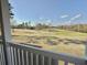 Screened-in porch view of the lush green golf course at 635 Waterway Village Blvd. # 12-I, Myrtle Beach, SC 29579