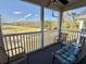 Relaxing screened-in patio with comfortable seating and a beautiful view of the golf course at 635 Waterway Village Blvd. # 12-I, Myrtle Beach, SC 29579