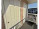 Outdoor patio with white doors leading to exterior storage at 635 Waterway Village Blvd. # 12-I, Myrtle Beach, SC 29579
