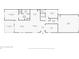 Detailed floor plan of the home, showcasing the layout of each room and living space at 6614 Torino Lane, Myrtle Beach, SC 29572