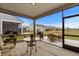 Inviting screened patio perfect for outdoor entertaining at 6614 Torino Lane, Myrtle Beach, SC 29572