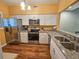 Well-equipped kitchen featuring stainless steel appliances and granite countertops at 730 Windermere By The Sea Circle # 3-B, Myrtle Beach, SC 29572