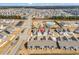 Wide aerial perspective showing community amenities including pool, lake and surrounding homes, ideal location at 801 San Marco Ct. # C, Myrtle Beach, SC 29579