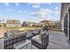 Enjoy outdoor living on this patio featuring comfortable seating at 834 Summer Starling Pl., Myrtle Beach, SC 29577