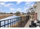 Backyard view of a pond with a fountain from the patio at 1069 Williston Loop # 1069, Murrells Inlet, SC 29576