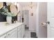 Stylish bathroom boasts double sinks, modern fixtures, and elegant décor at 1069 Williston Loop # 1069, Murrells Inlet, SC 29576