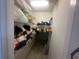 Functional walk-in closet with ample shelving and hanging space for organized storage at 1069 Williston Loop # 1069, Murrells Inlet, SC 29576
