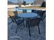 Wicker patio dining table with six chairs at 153 Highmeadow Ln., Aynor, SC 29511