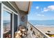 Private balcony with ocean views perfect for relaxing and enjoying the scenery at 161 Seawatch Dr. # 1101, Myrtle Beach, SC 29572