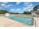 Inviting community pool with clear water and a secure fence, perfect for relaxation and recreation at 3555 Highway 544 # 17F, Conway, SC 29526