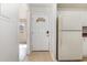 Bright entryway featuring tile flooring, leading to the living spaces and kitchen at 3555 Highway 544 # 17F, Conway, SC 29526