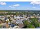 Aerial view of 470 Spring Lake Dr showing the neighborhood and a glimpse of the pond nearby at 470 Springlake Dr., Myrtle Beach, SC 29579