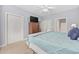 Bedroom featuring TV, closet and entrance to ensuite bathroom at 4865 Luster Leaf Circle # 304, Myrtle Beach, SC 29577