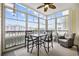Sun room featuring lots of natural light with views of the outdoors at 4865 Luster Leaf Circle # 304, Myrtle Beach, SC 29577