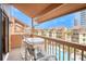 Balcony view overlooking complex swimming pool and seating area at 5507 N Ocean Blvd. # 304, Myrtle Beach, SC 29577