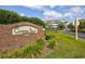 Inviting entrance sign for Cypress Bend community with lush landscaping at 5750 Oyster Catcher Dr. # 533, North Myrtle Beach, SC 29582
