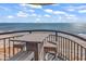 Relax on the balcony with comfortable seating and ocean views at 6804 N Ocean Blvd. # 1623, Myrtle Beach, SC 29572
