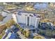 Overhead view shows luxury apartment homes near a stunning waterway and golf course at 9547 Edgerton Dr. # Ph1005, Myrtle Beach, SC 29572