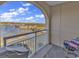 Lovely condo balcony with beautiful marsh views and comfortable outdoor seating at 9547 Edgerton Dr. # Ph1005, Myrtle Beach, SC 29572