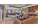 Spacious living room with neutral tones and great views at 9547 Edgerton Dr. # Ph1005, Myrtle Beach, SC 29572